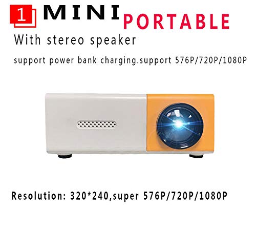Portable mini projector LED micro projector