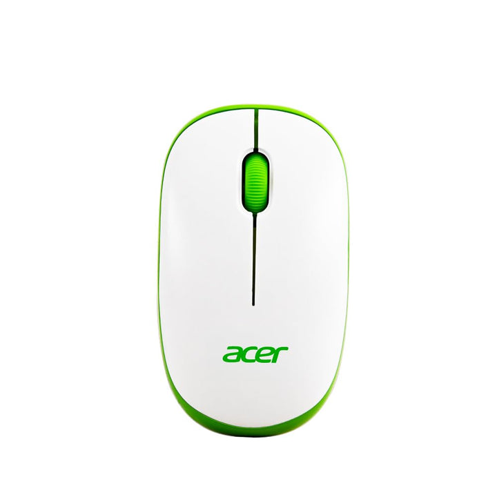 Acer Flow Wireless Mouse PC & Mac – White/Green