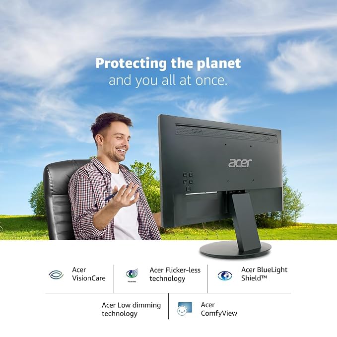 Acer K202Q 19.5 Inch HD+ LCD Monitor with LED Backlight