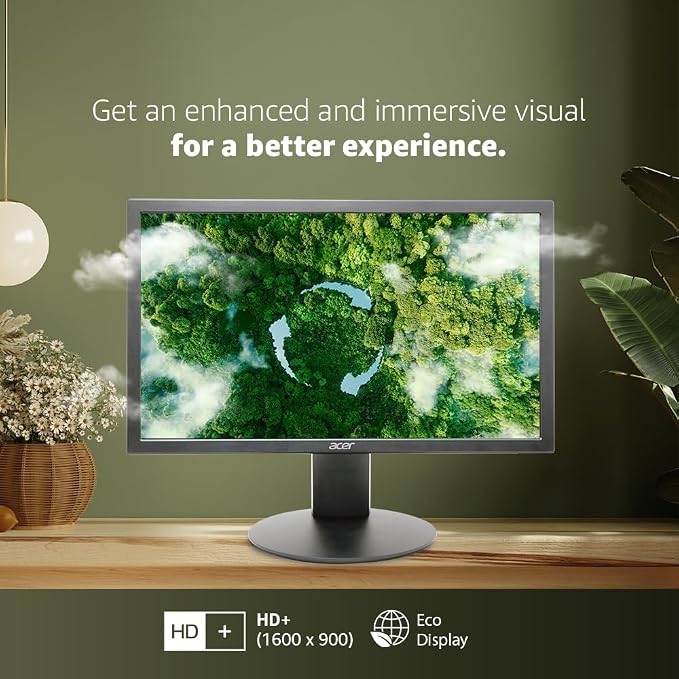 Acer K202Q 19.5 Inch HD+ LCD Monitor with LED Backlight