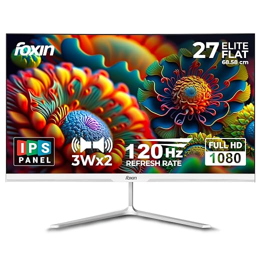 Foxin 27 Inch FHD Flat LED Monitor 1920x1080 Pixel Elite