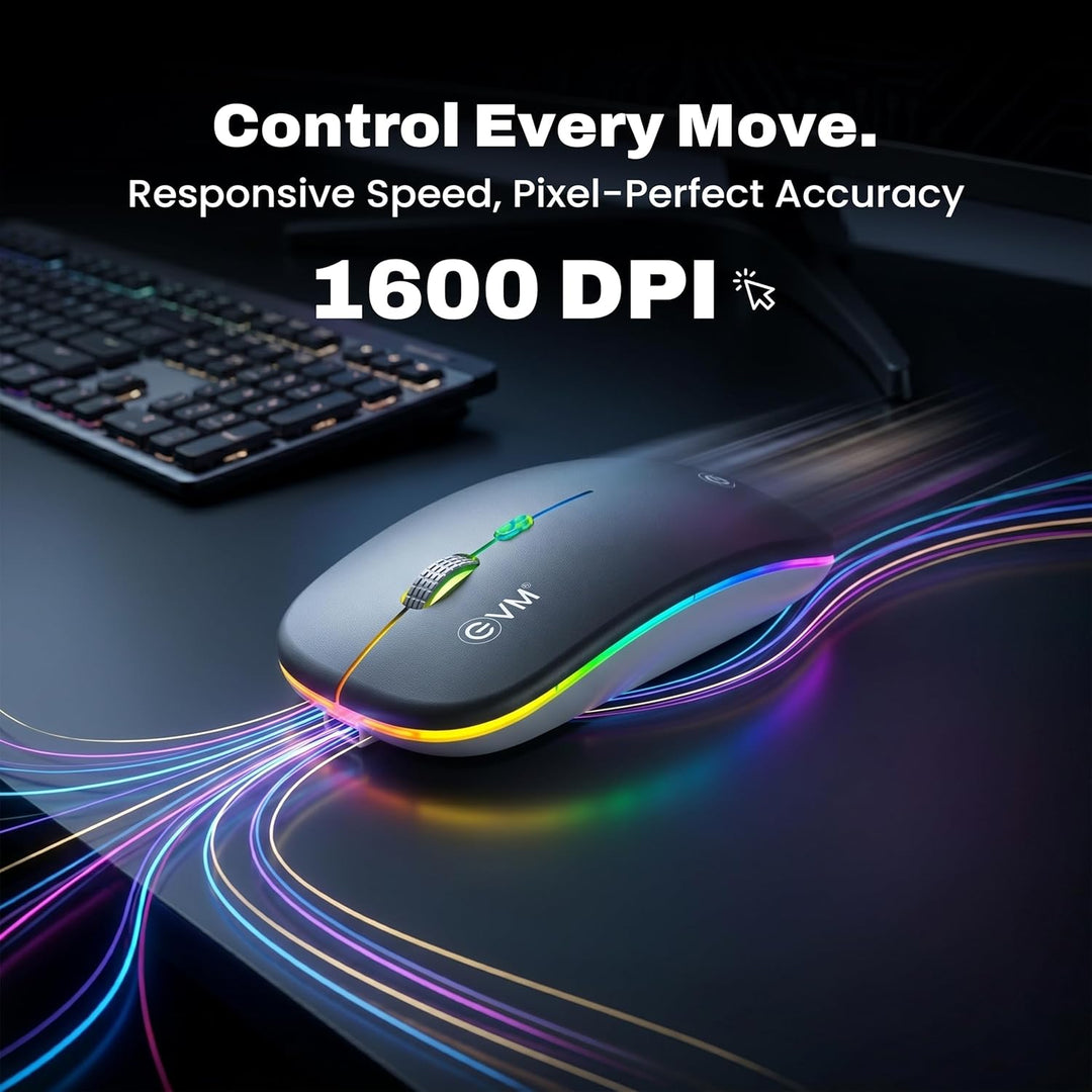 EVM EnGrip Rechargeable Wireless Mouse EWLM-360