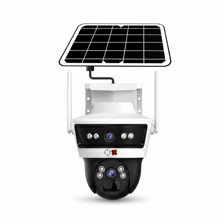 Ox-201 4G/5G DUAL LENS SOLAR PTZ CAMERA