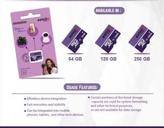 Zebion/ Consistent Micro SD Card