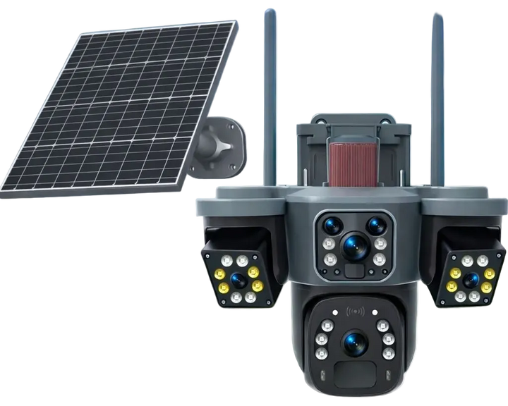 Ox Triple Lens 4G Solar Camera